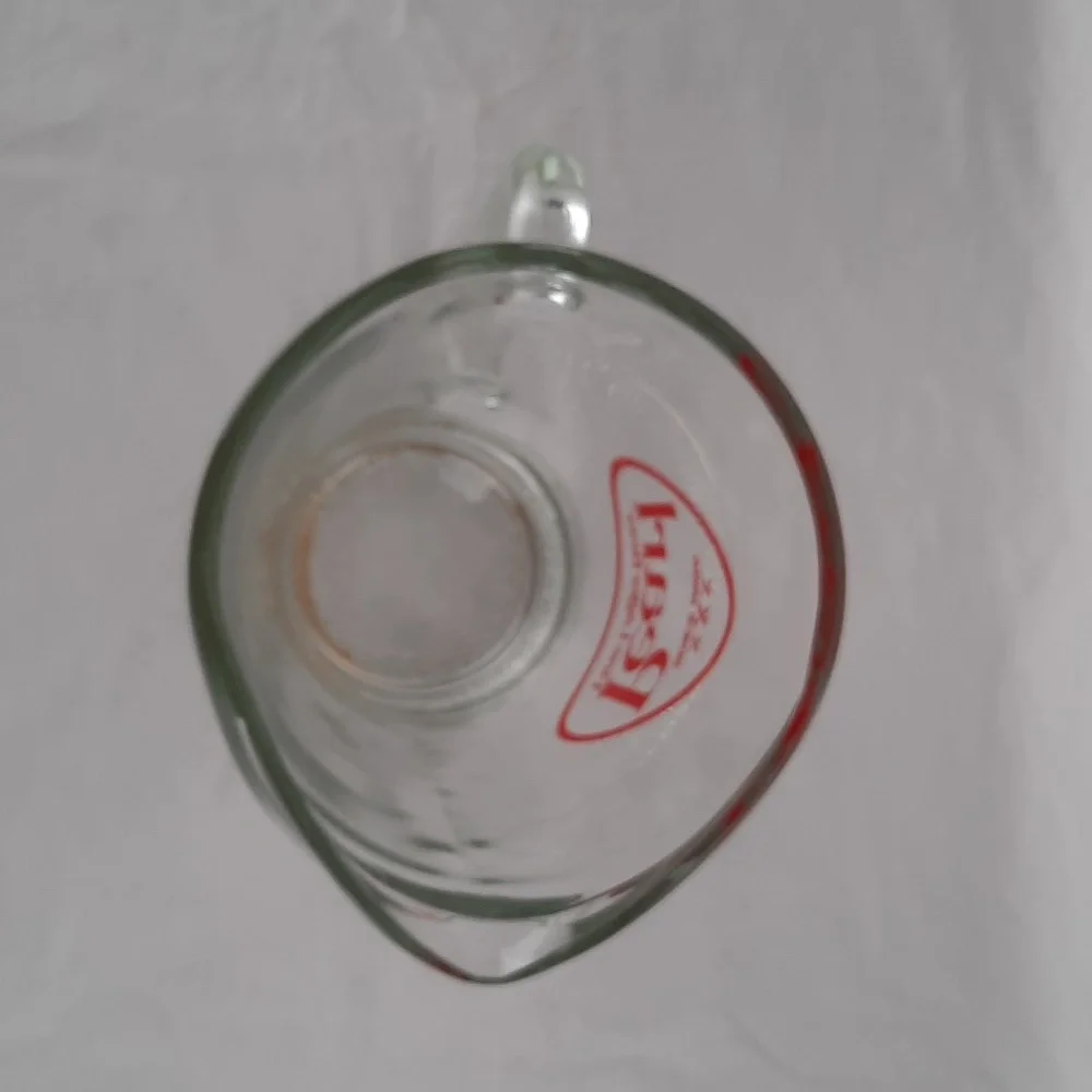 SOLD RARE Vintage Glass Pearl Fine Lager Beer Pitcher - Picture 3 of 6